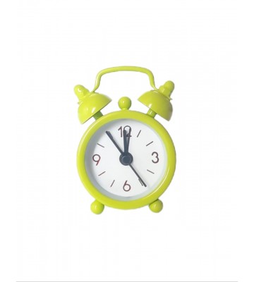 Mini alarm clock green